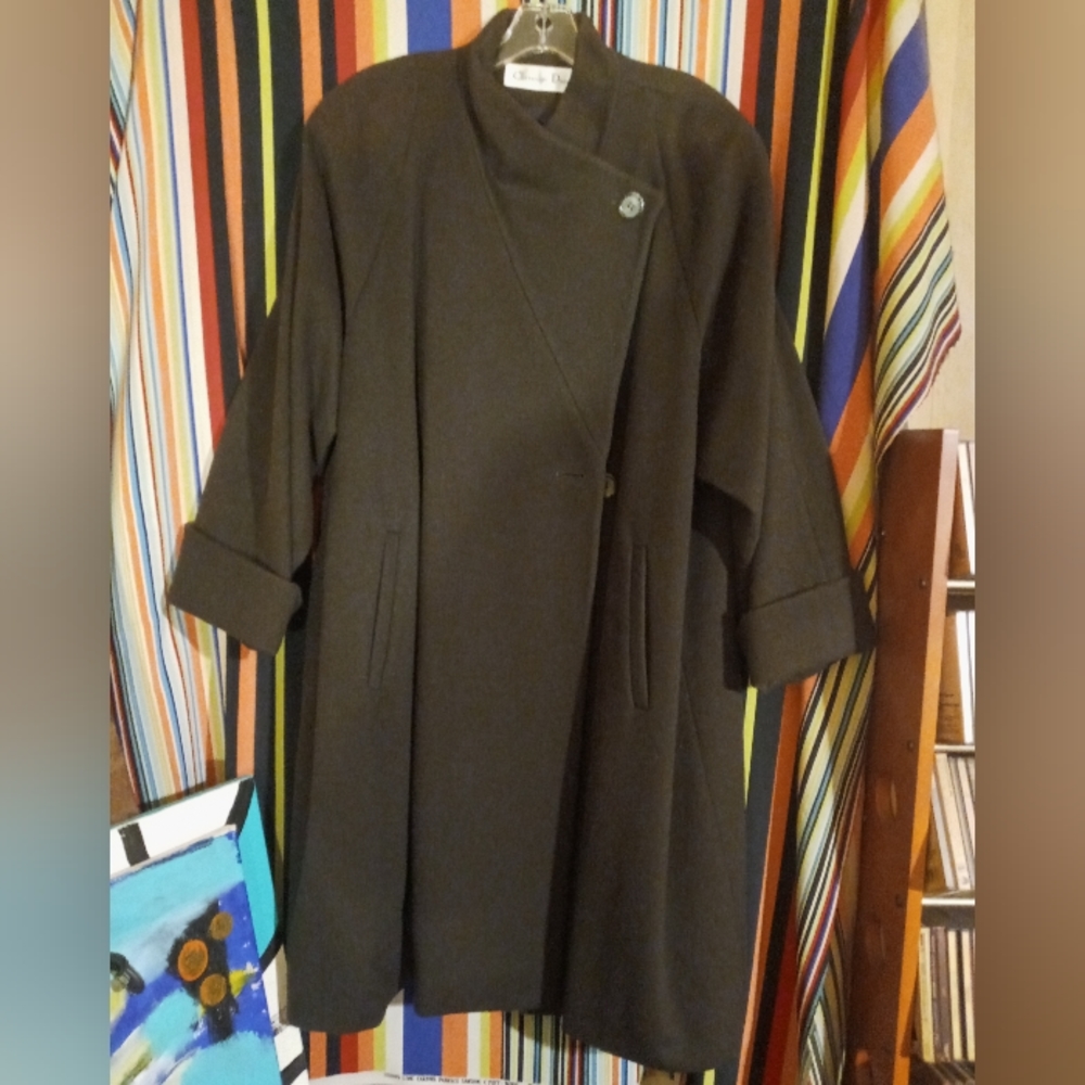 AUTHENTIC Vintage Christian Dior Swing Coat Size 12